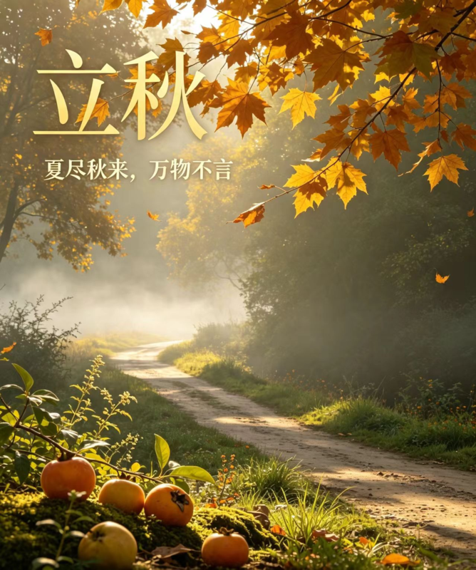 滕斌 | 立秋：万物不言，岁岁收成