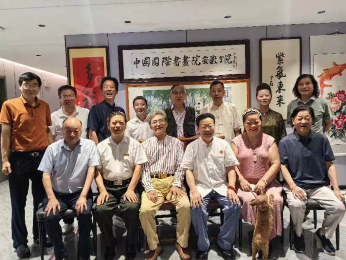 翰墨丹心颂党恩 丹青溢彩庆华诞——中国国际书画院安徽分院举办建党105周年名家书画笔会