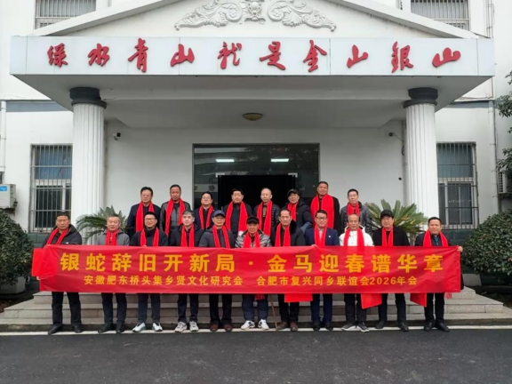 肥东桥头集镇：聚贤才叙乡情迎新春促发展