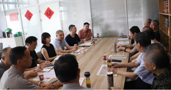 翰墨丹青颂长征  党建引领谱新篇  ——三家社会组织联合举办纪念长征胜利90周年书画笔会主题党日活动