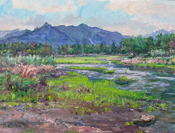 张利华2026春季油画写生作品欣赏