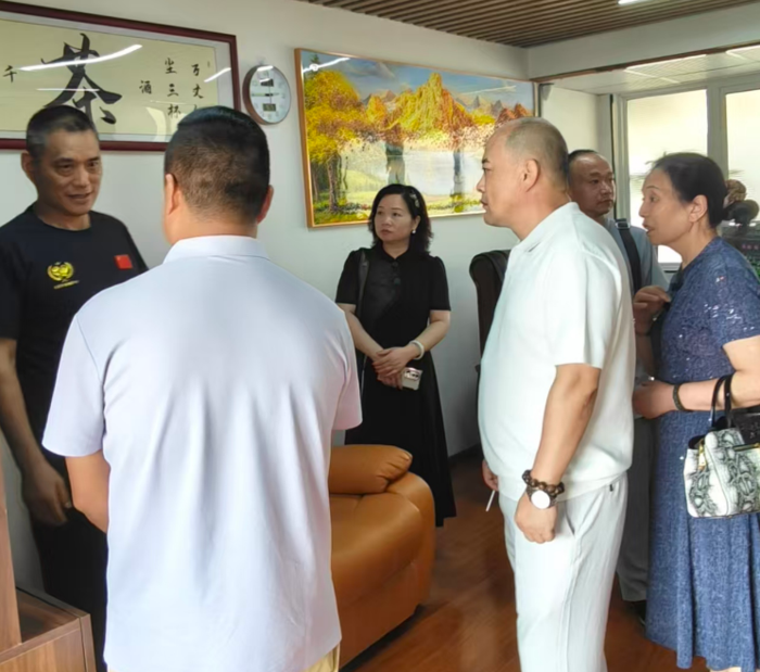 深耕空间美学 赋能企业发展｜於正海团队走进安徽双智建筑安装工程交流