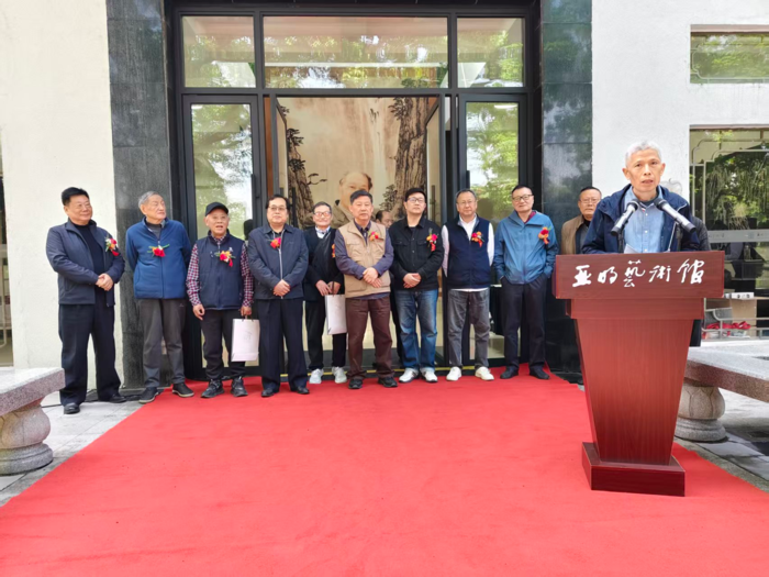 诗意禅心绘新安 薪火相传续文脉——贺泽海师生作品展开幕