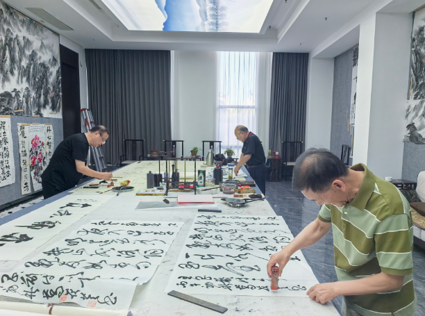 笔墨流香润包河 翰墨传韵启初心｜安徽报道网举办书法雅集交流活动