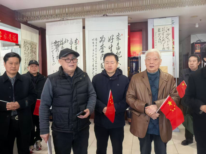 合肥：纪念毛泽东主席诞辰132周年暨汪学明个人毛体书法展