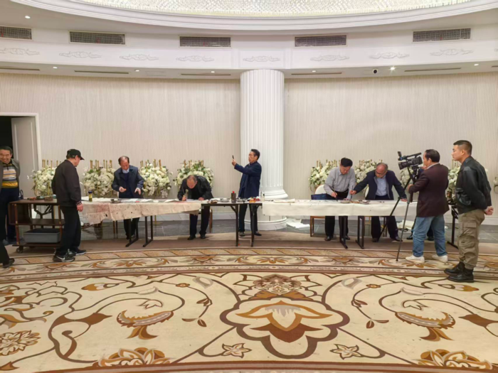 中国国画院华东分院书画媒体赋能婚庆盛典，合肥喜气洋洋